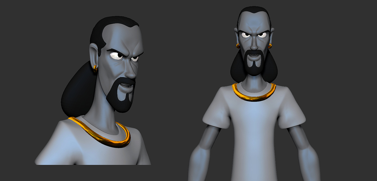 cartoon zbrush
