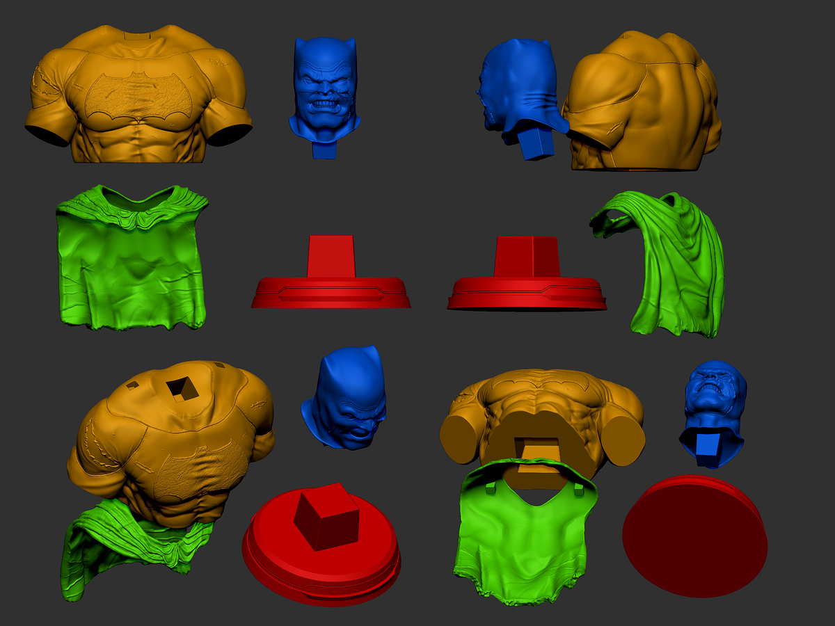 Batman_Dark-Knight_Frank-Miller_Bust_Artofgomes_3D-Printing-STL_Cut