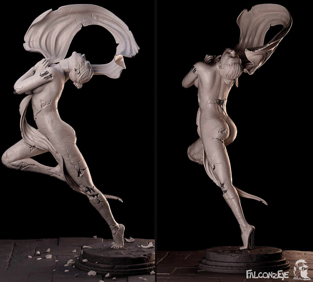 Spirit Dance Parian Sculpture_2