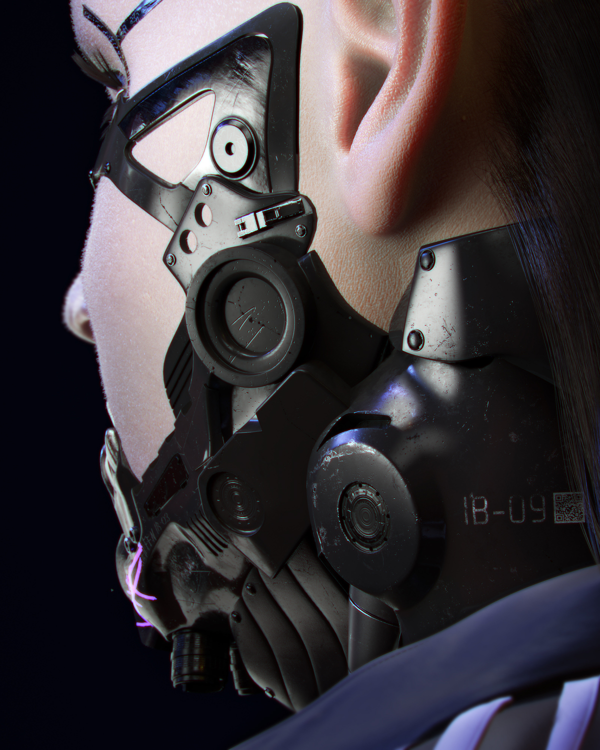 CyberpunkGirl_Ujecie05_SFW