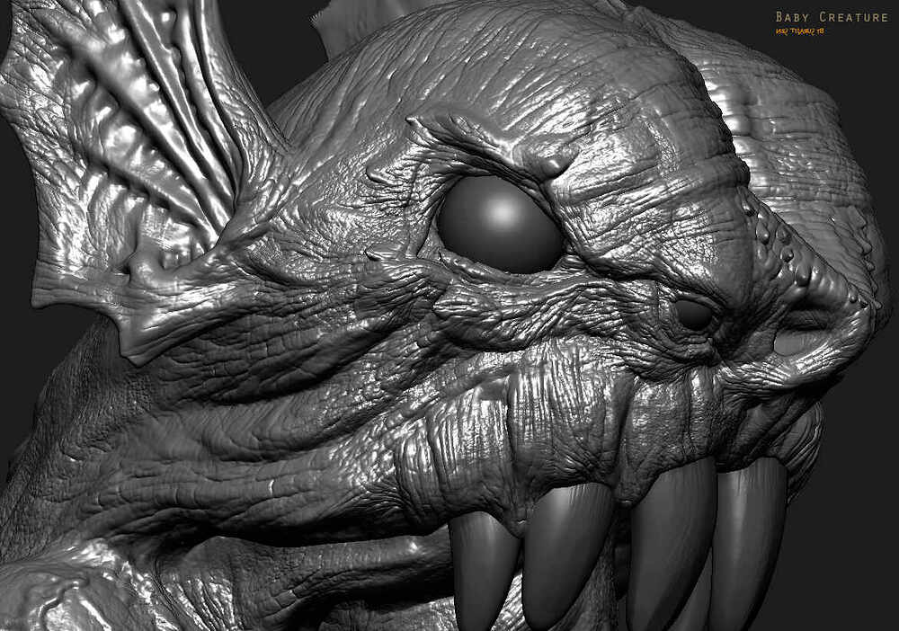 New Born Baby_Creature_SurajitSen_Dec2024_WIP5