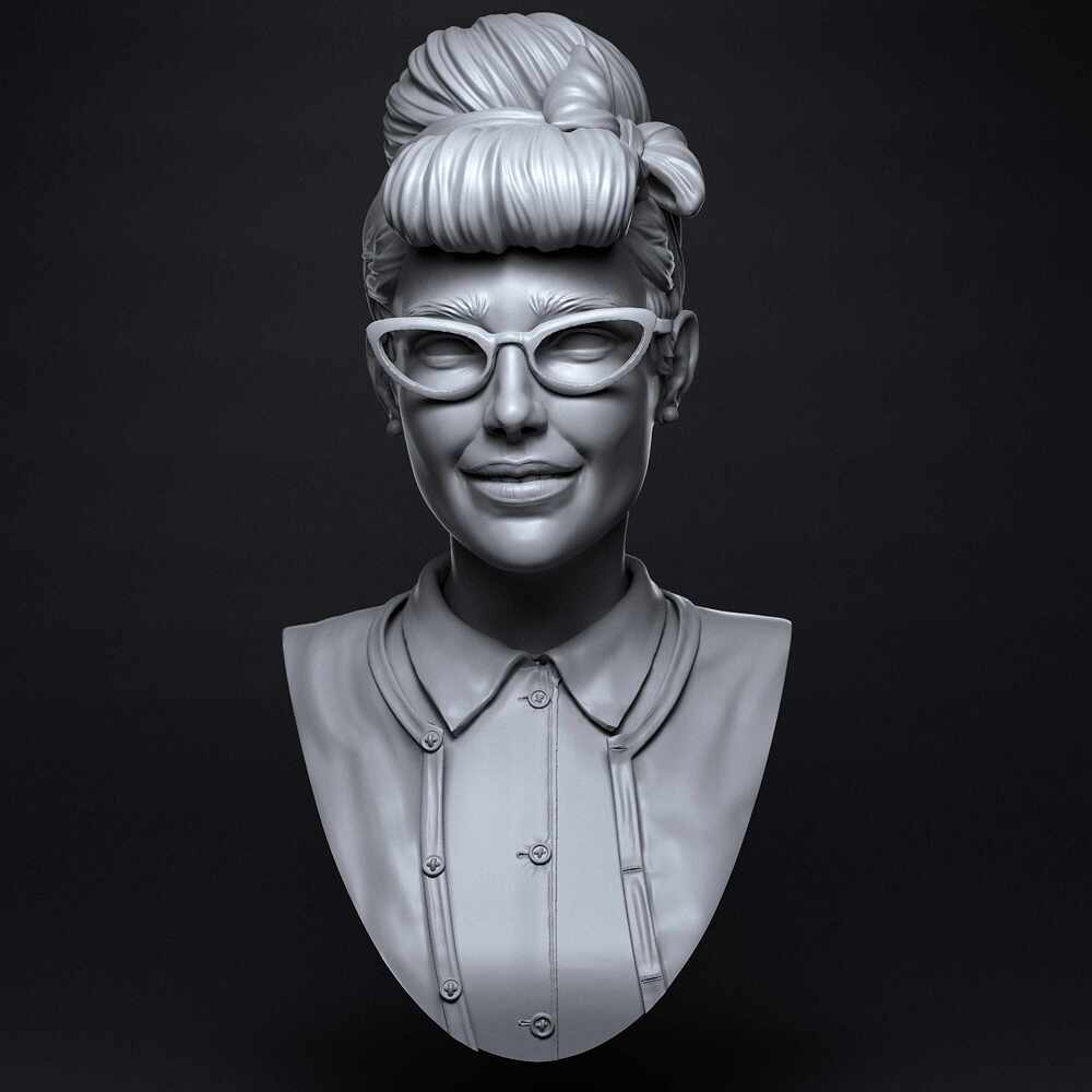 Young Lady Front