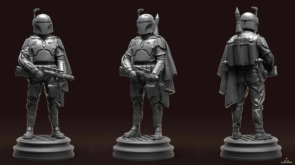 Boba Fett Clay_By_Capritor