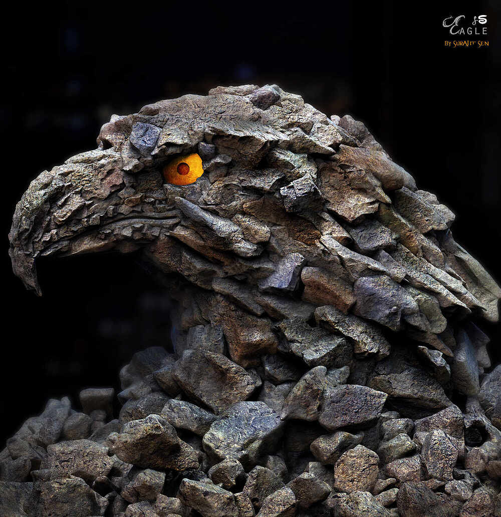 Eagle_Digital_Sculpture_SurajitSen_Sept2022_L