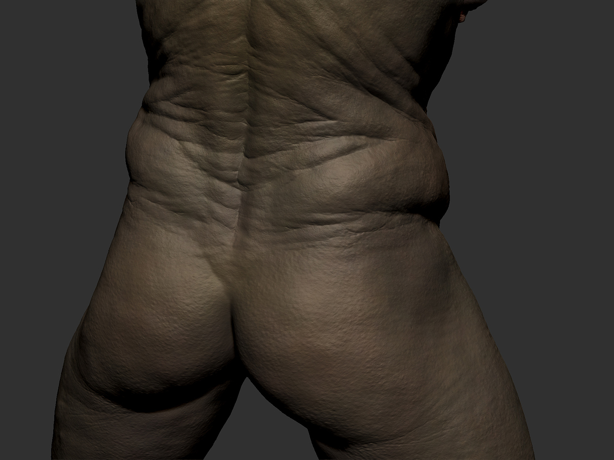 ZBrushViewportGlutes