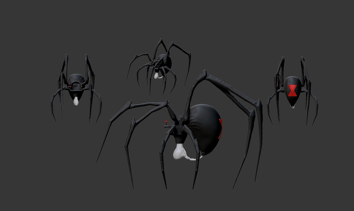 black widow mech