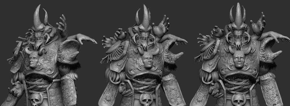 Oksan_Creature_Digital_Sculpture_SurajitSen_May2022A_L_WIP
