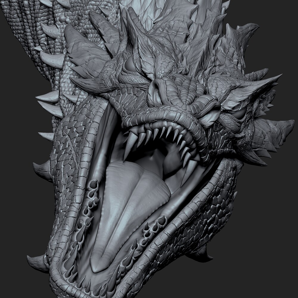 BalrogVsSmaug_Zbrush.0011