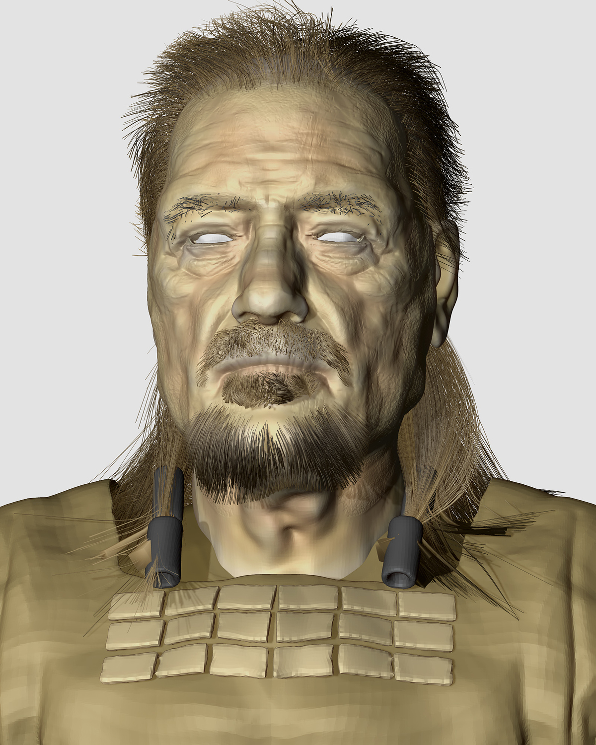 brian Denis Cox 3d digital sculpture