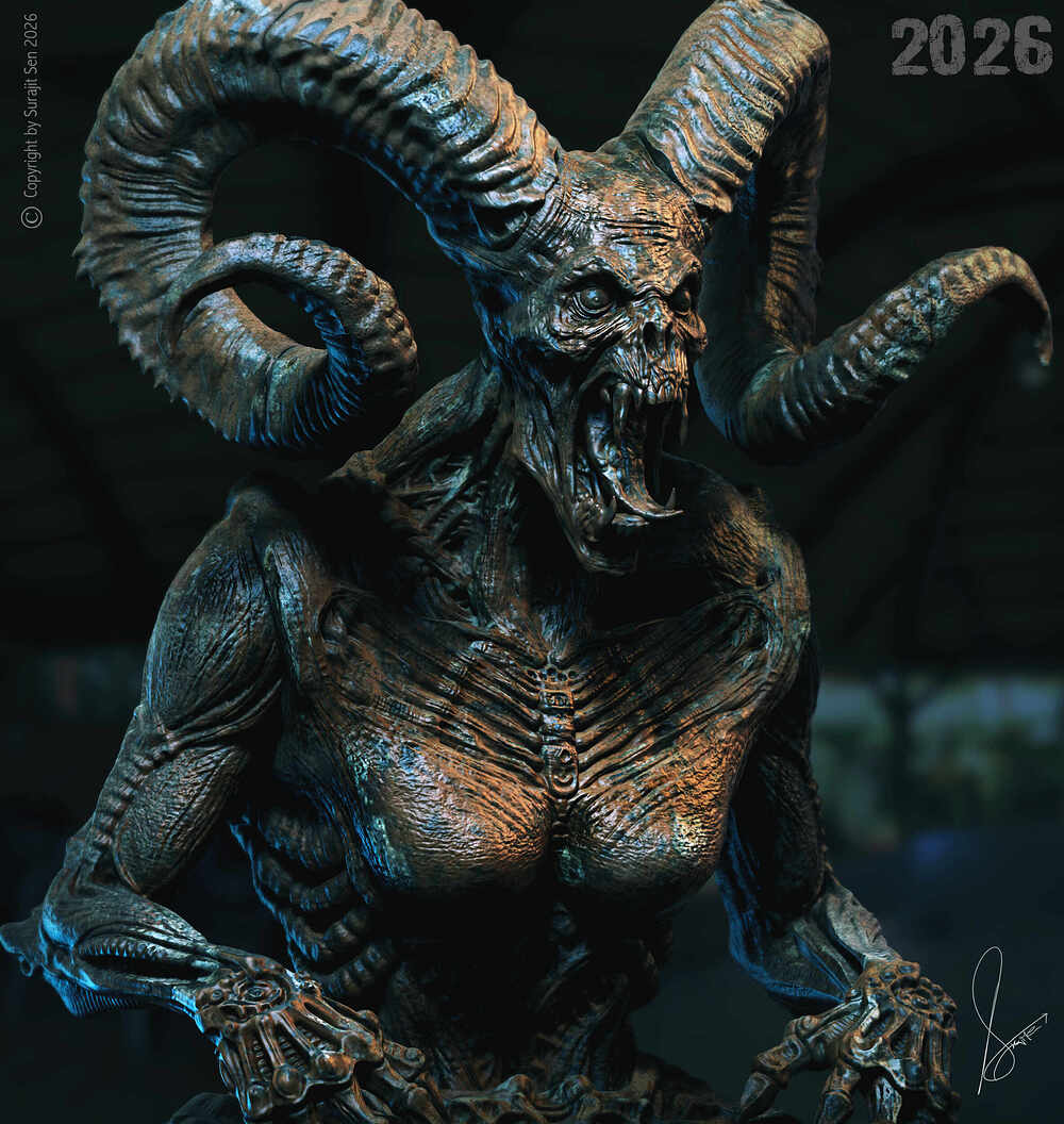 Ossified Malevolence _Digital_Sculpture_SurajitSen_May2026