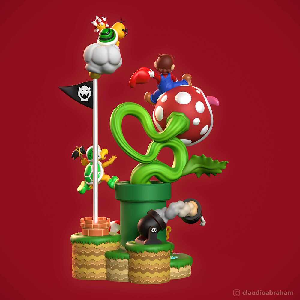 SuperMarioDiorama_ClaudioAbraham_Mario_11c