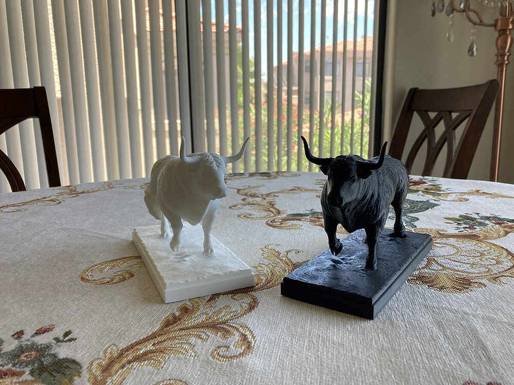 Bull Sculptures - 1