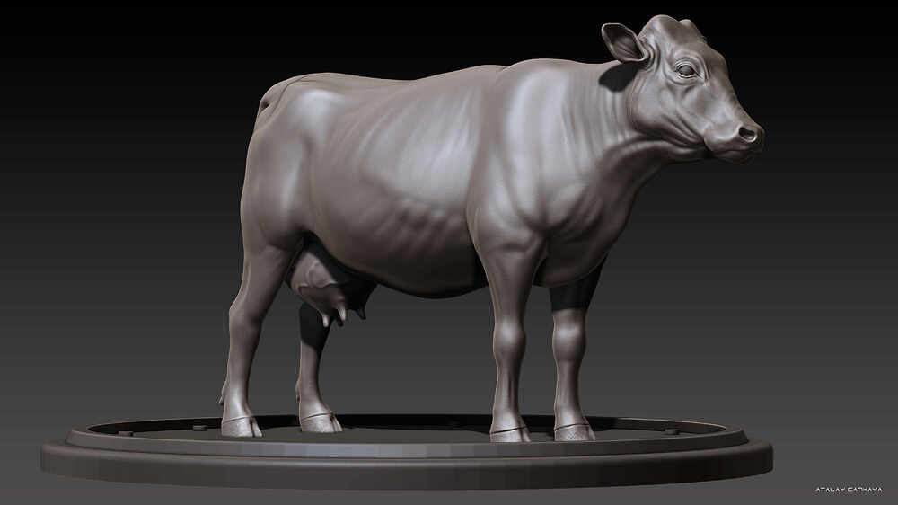Cow - Clay 2