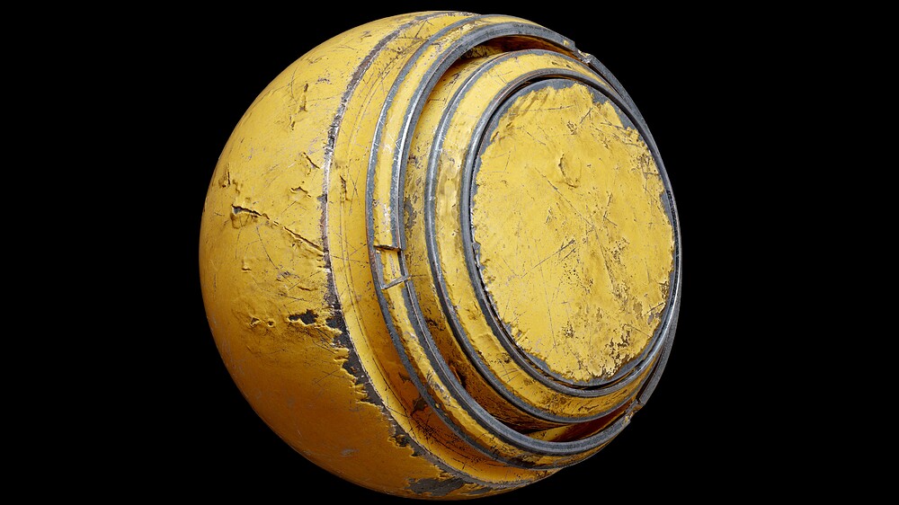 JR_painted metal_yellow