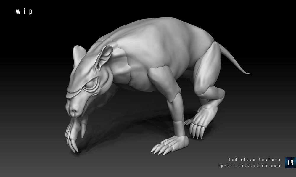 Cyber Rat wip net 7