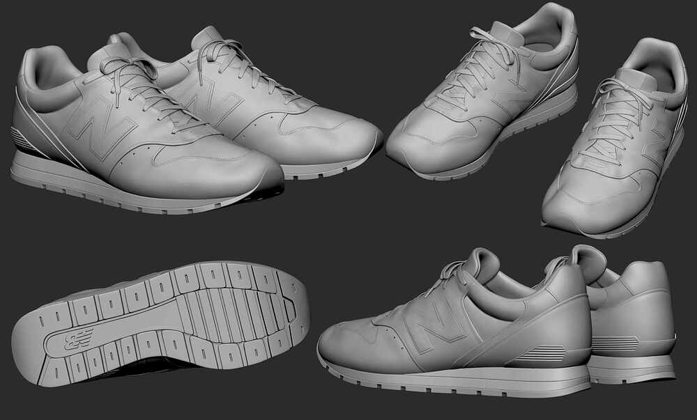 Shoes_zbrush_HP