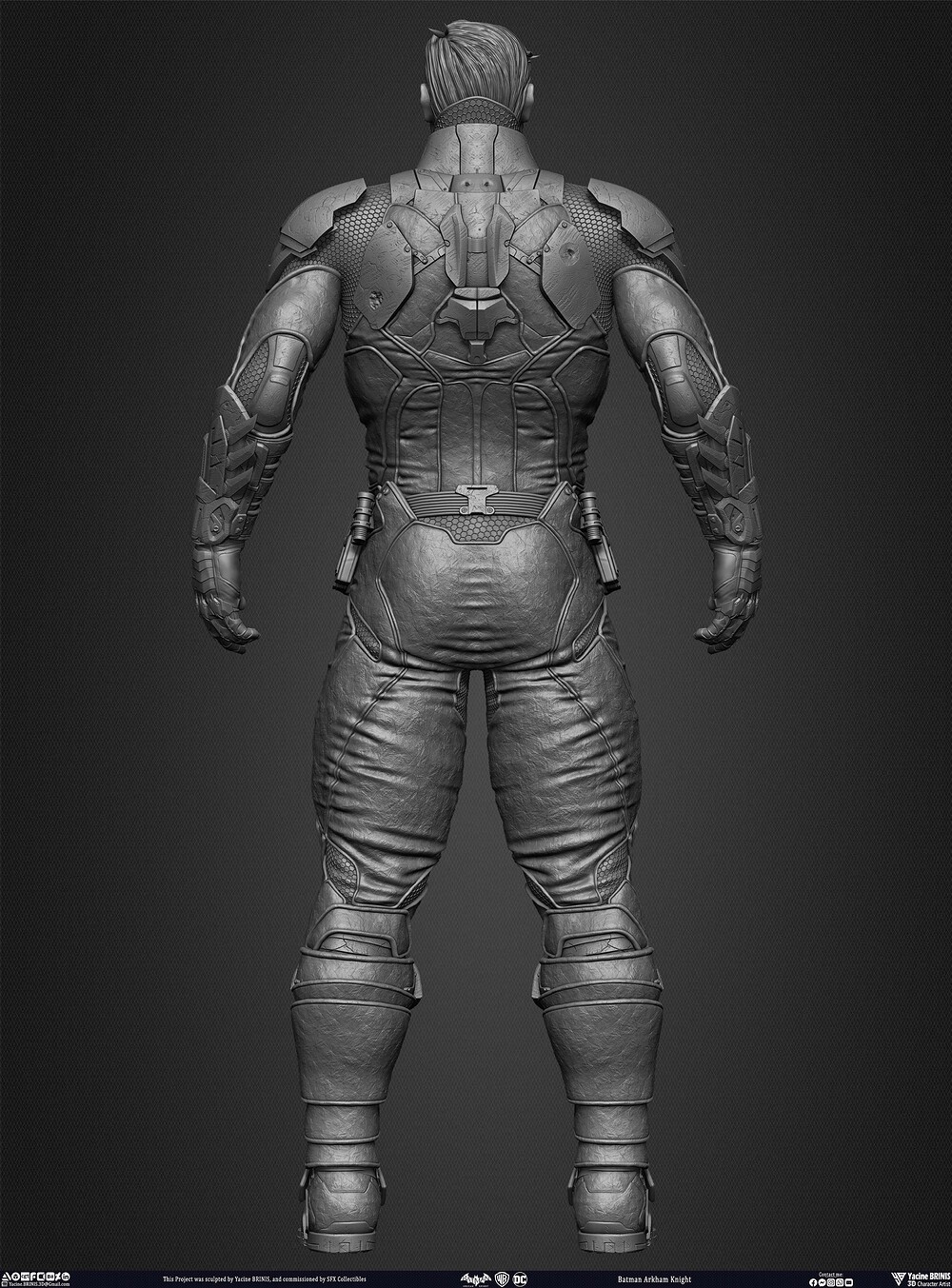 Batman Arkham Knight Warner Bros Vol 01 Sculpted by Yacine BRINIS 011