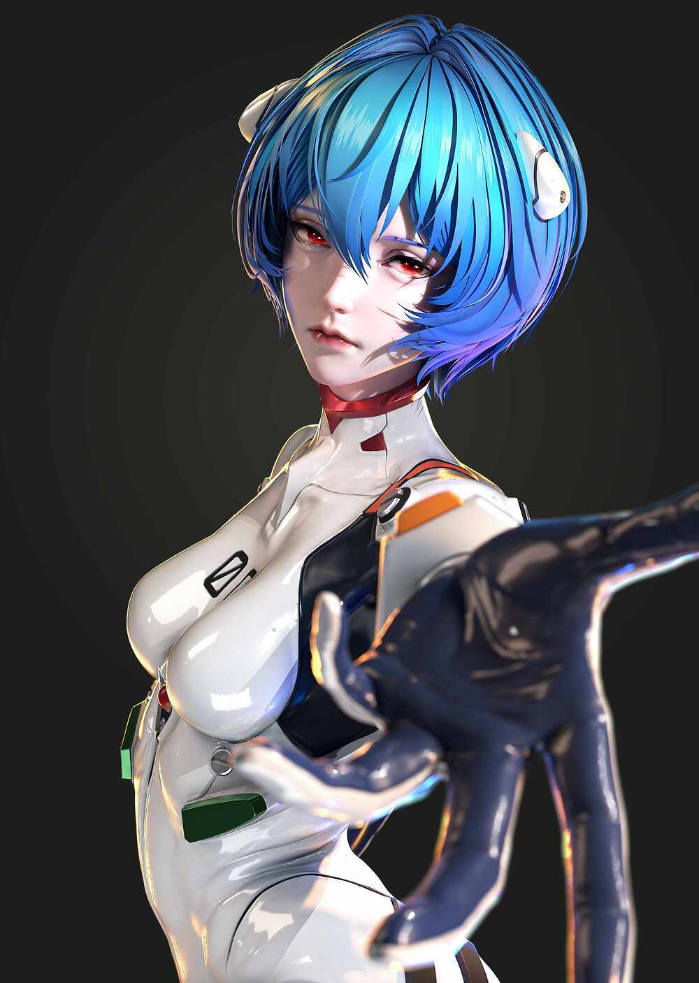 手