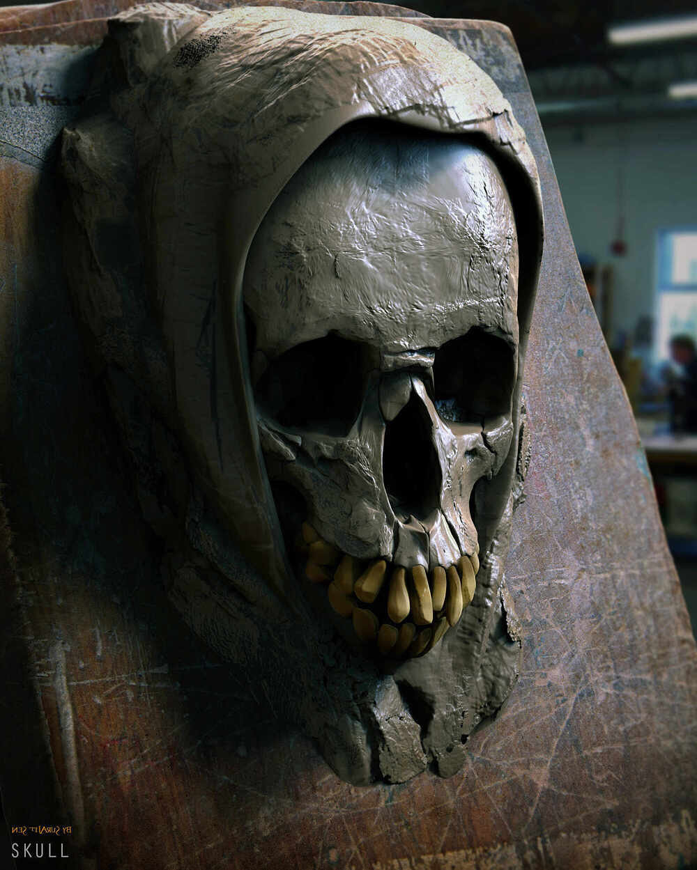 Skull_Sculpture_SurajitSen_Feb2024_A
