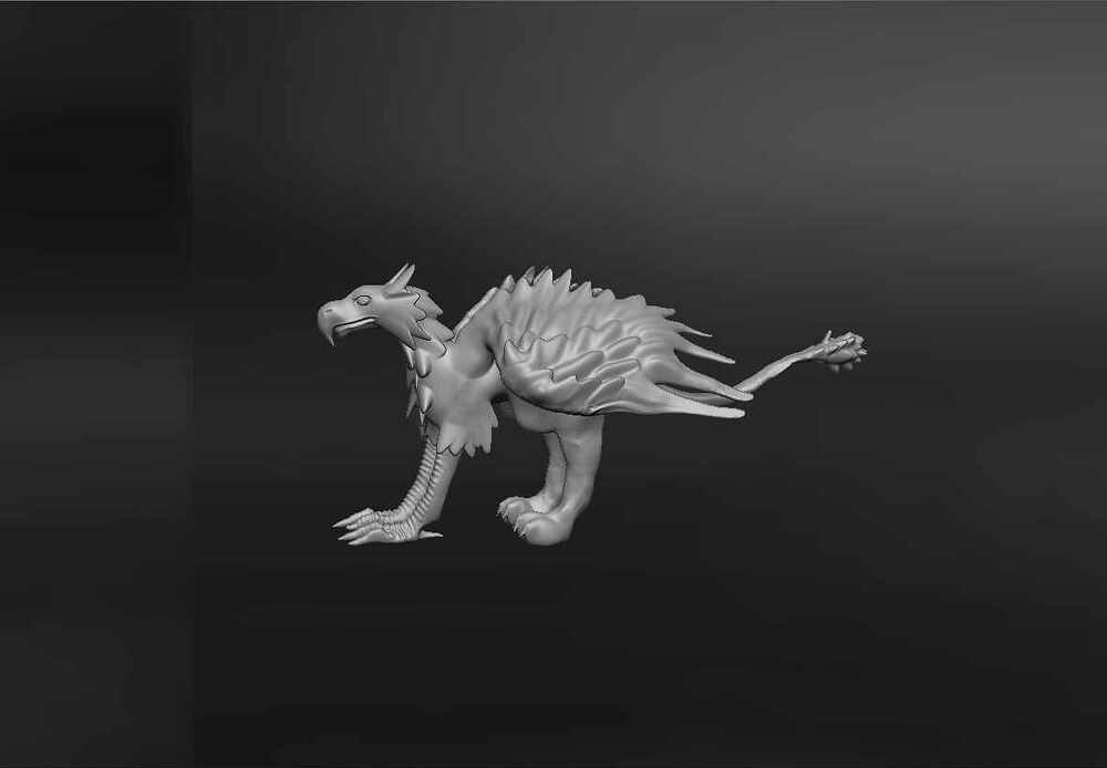 Griffin uncolored
