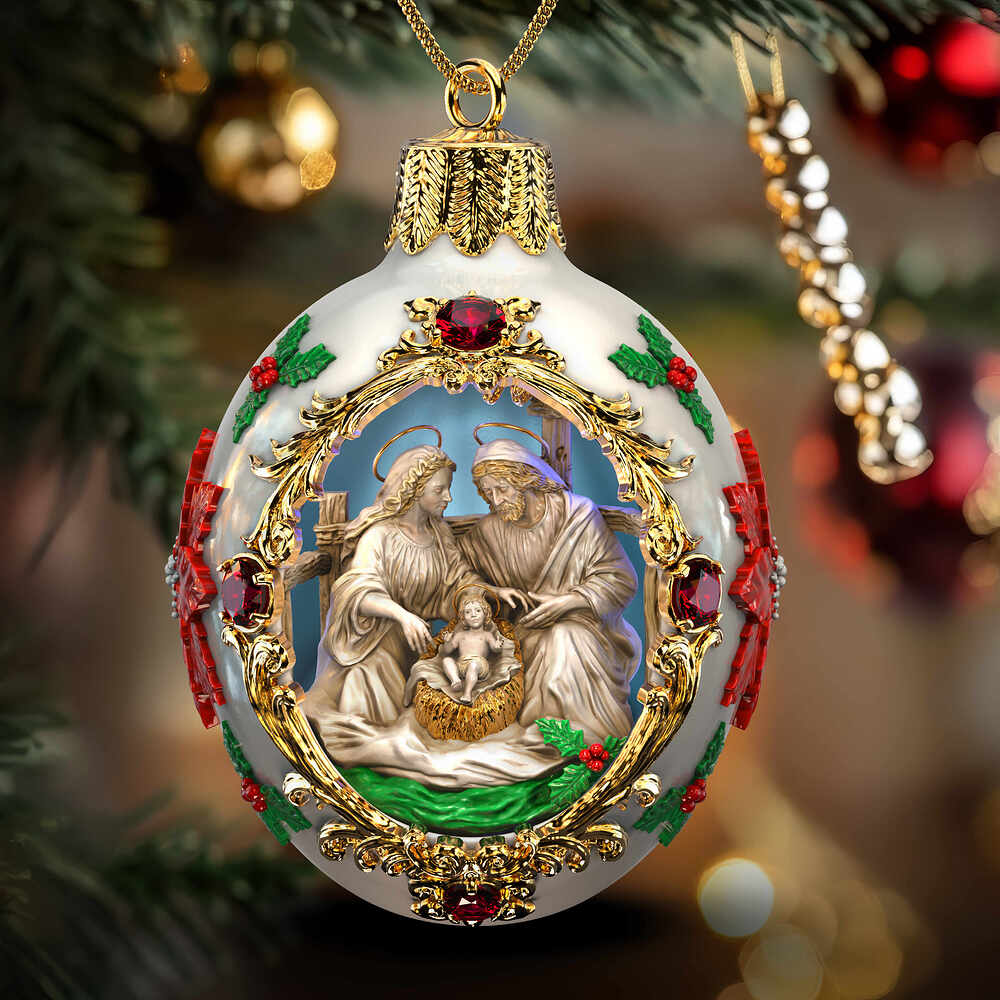 Marry Christmas, Nativity_KeyShot