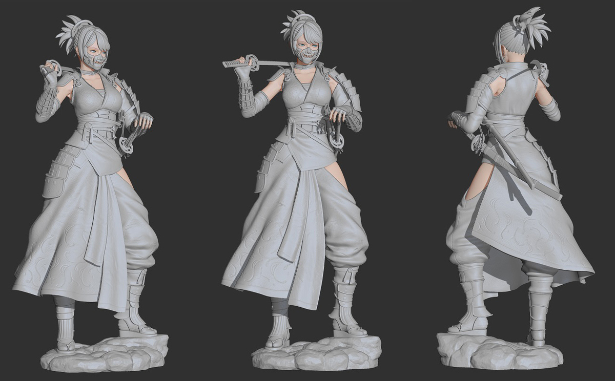 SamuraiGirl_full_grey