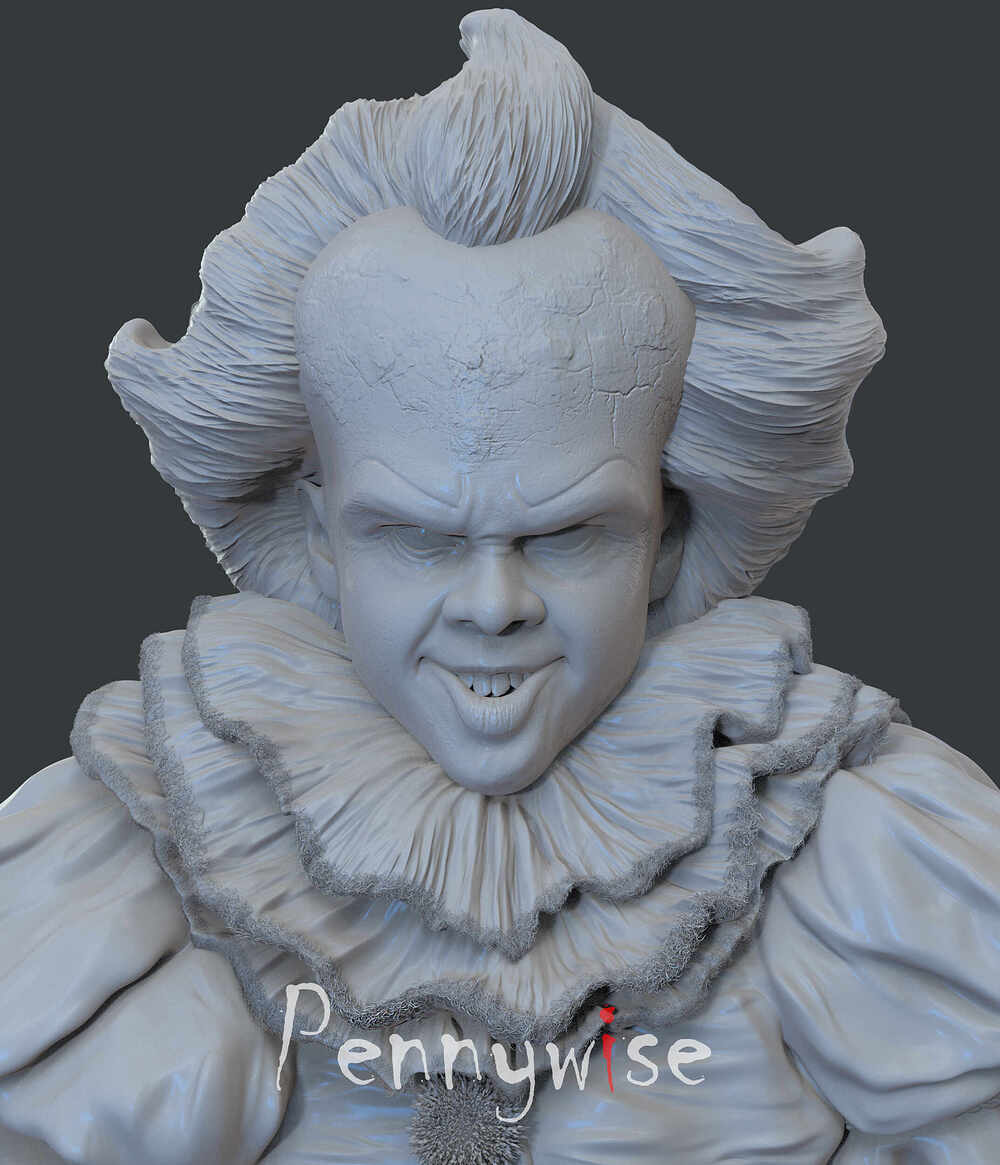 Pennywise_Digital_Sculpture_SurajitSen_Nov2024_V0B