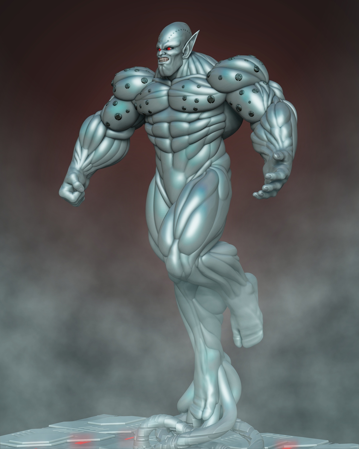 gen. rilldo zbrush rend color left front cust mist..