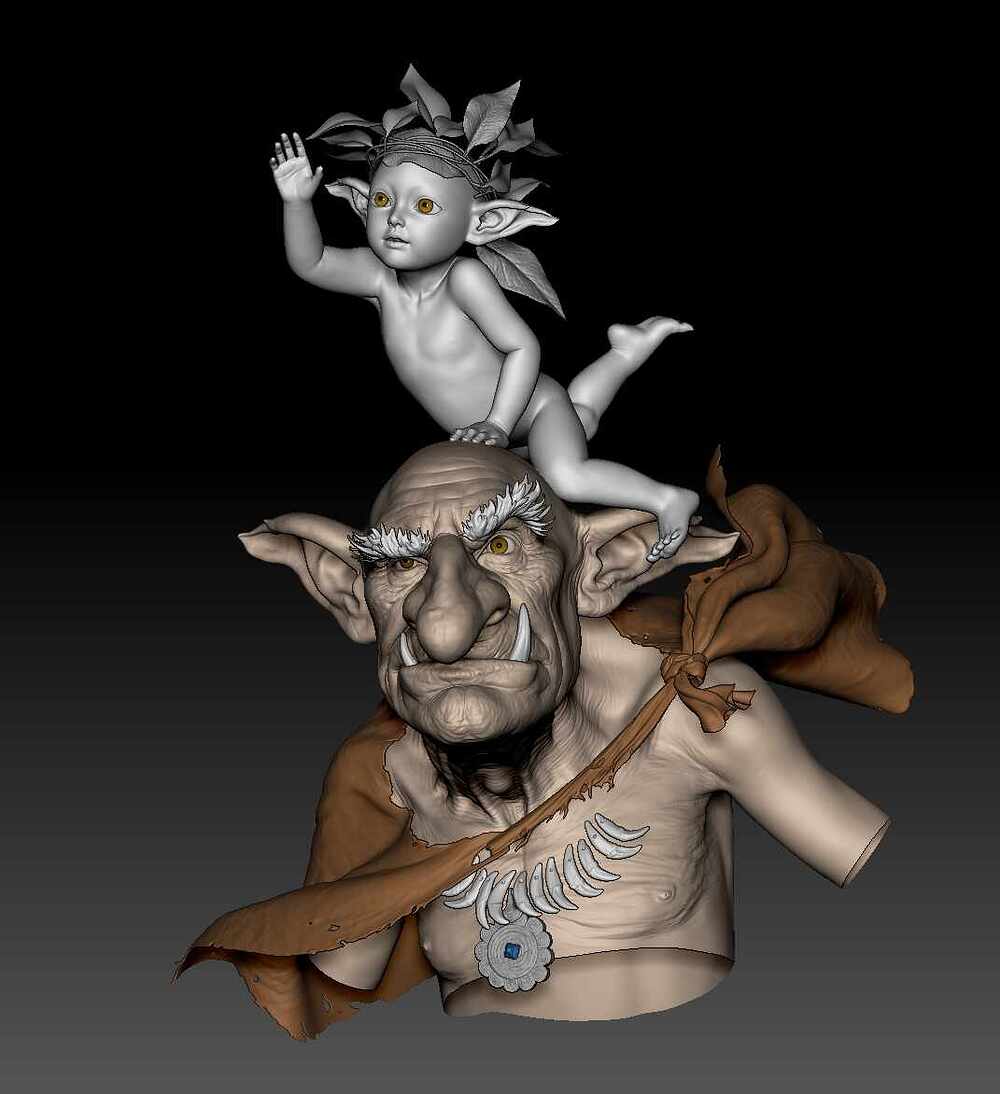 goblin_zbrush_screenShot_01