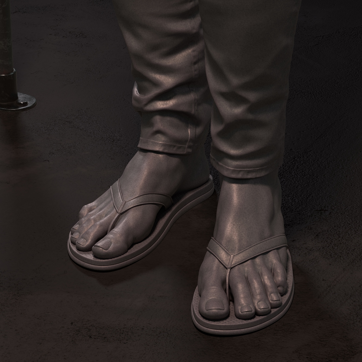 feet