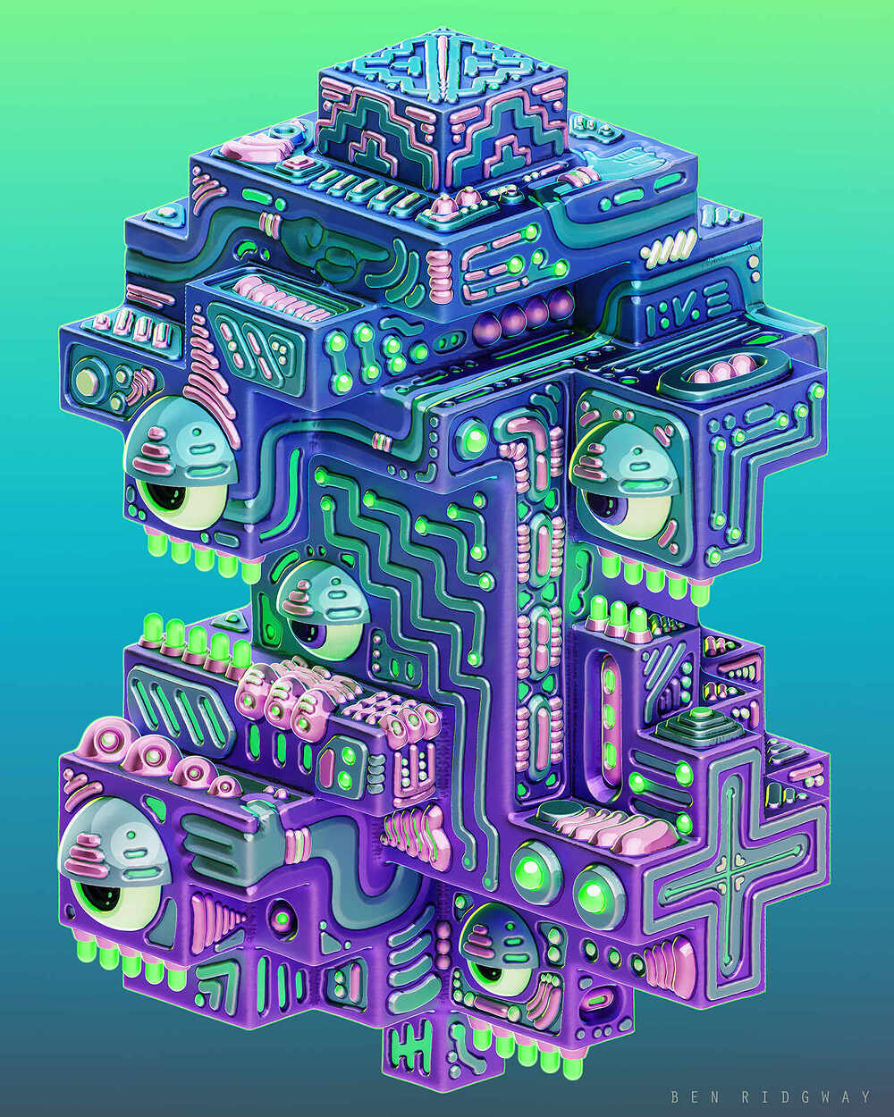 green machine web