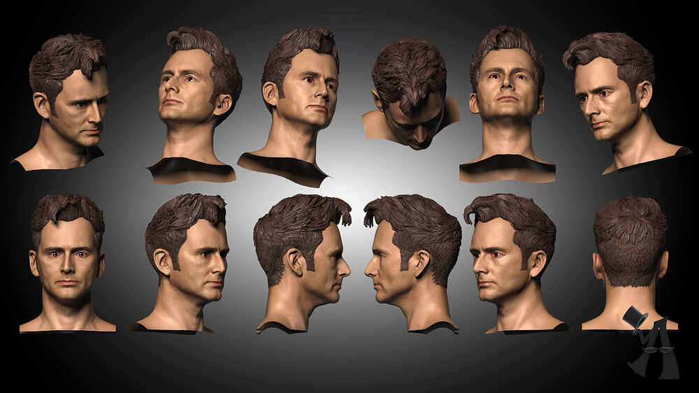 14th Doctor Colour Head Turns
