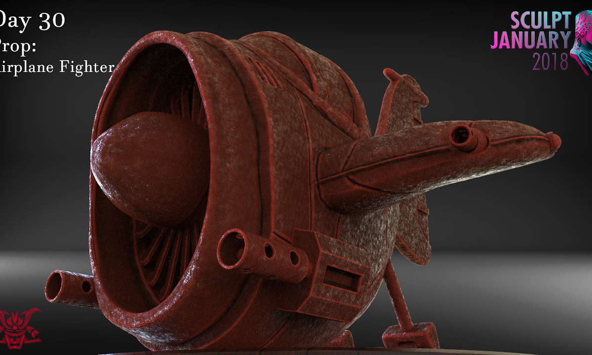 Day 30 Airplane Fighter Render 02.jpg