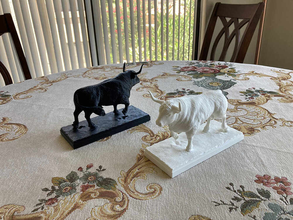 Bull Sculptures - 2