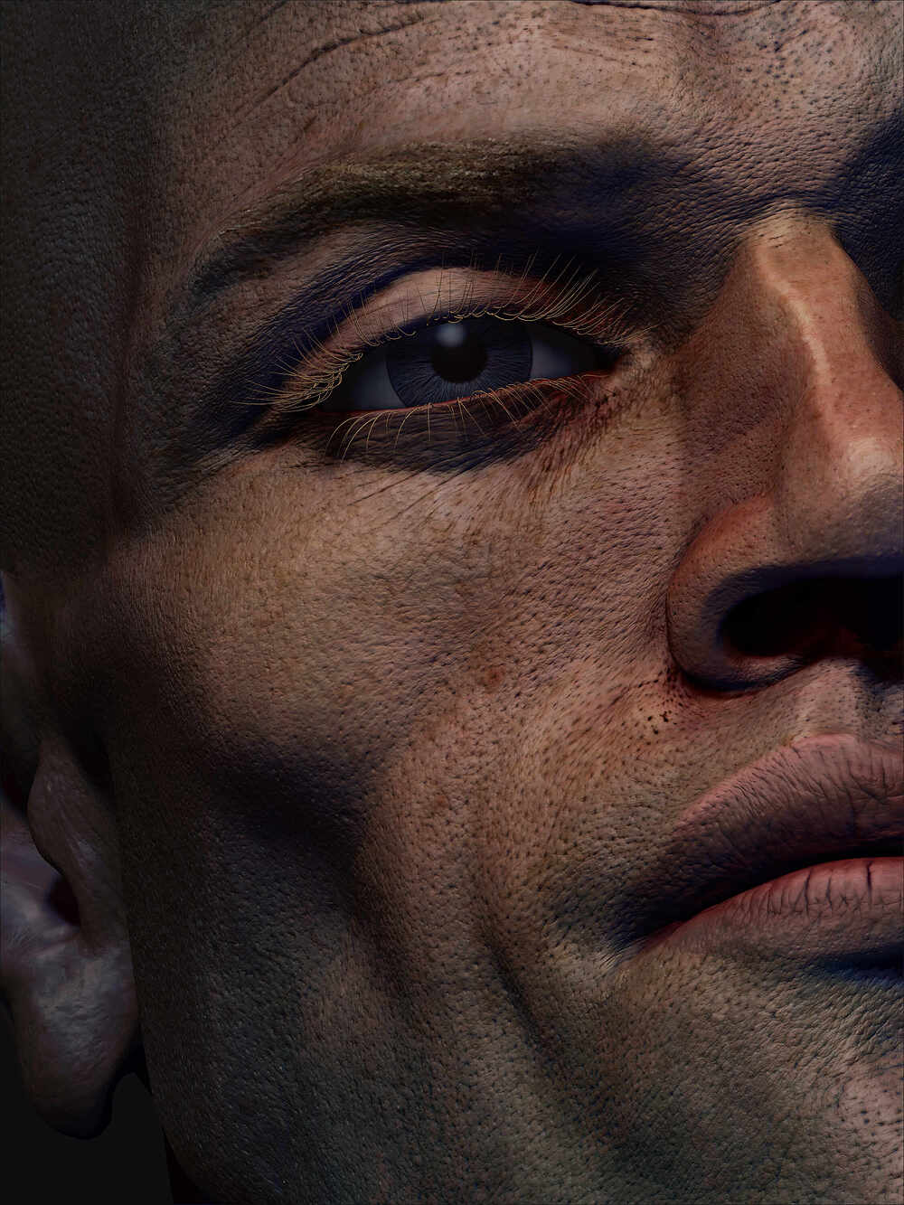 The Fight Song by Darya Girina_Zbrush render_13