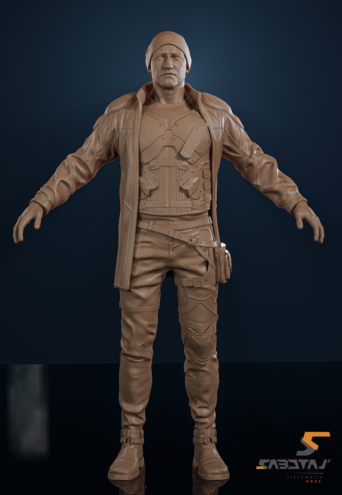 LucaClayBody5