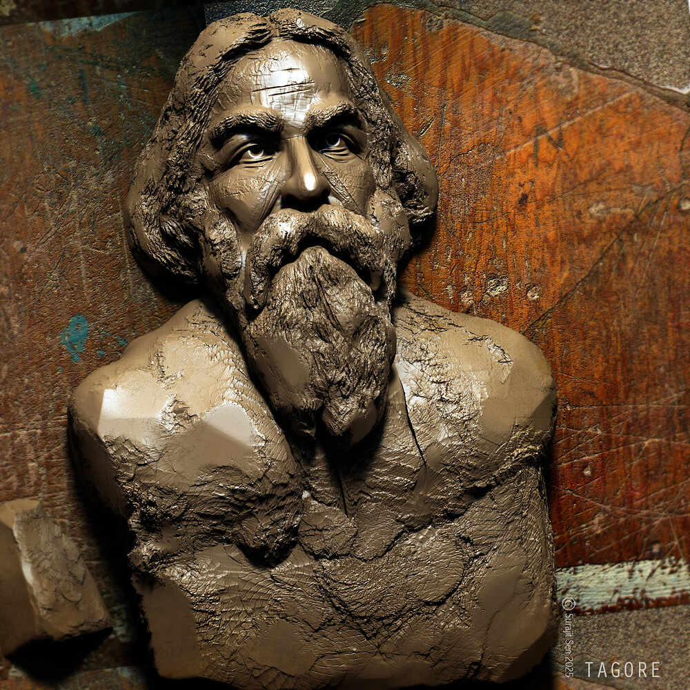 TAgore_Digital_SCulpture_SurajitSen_Jan2025