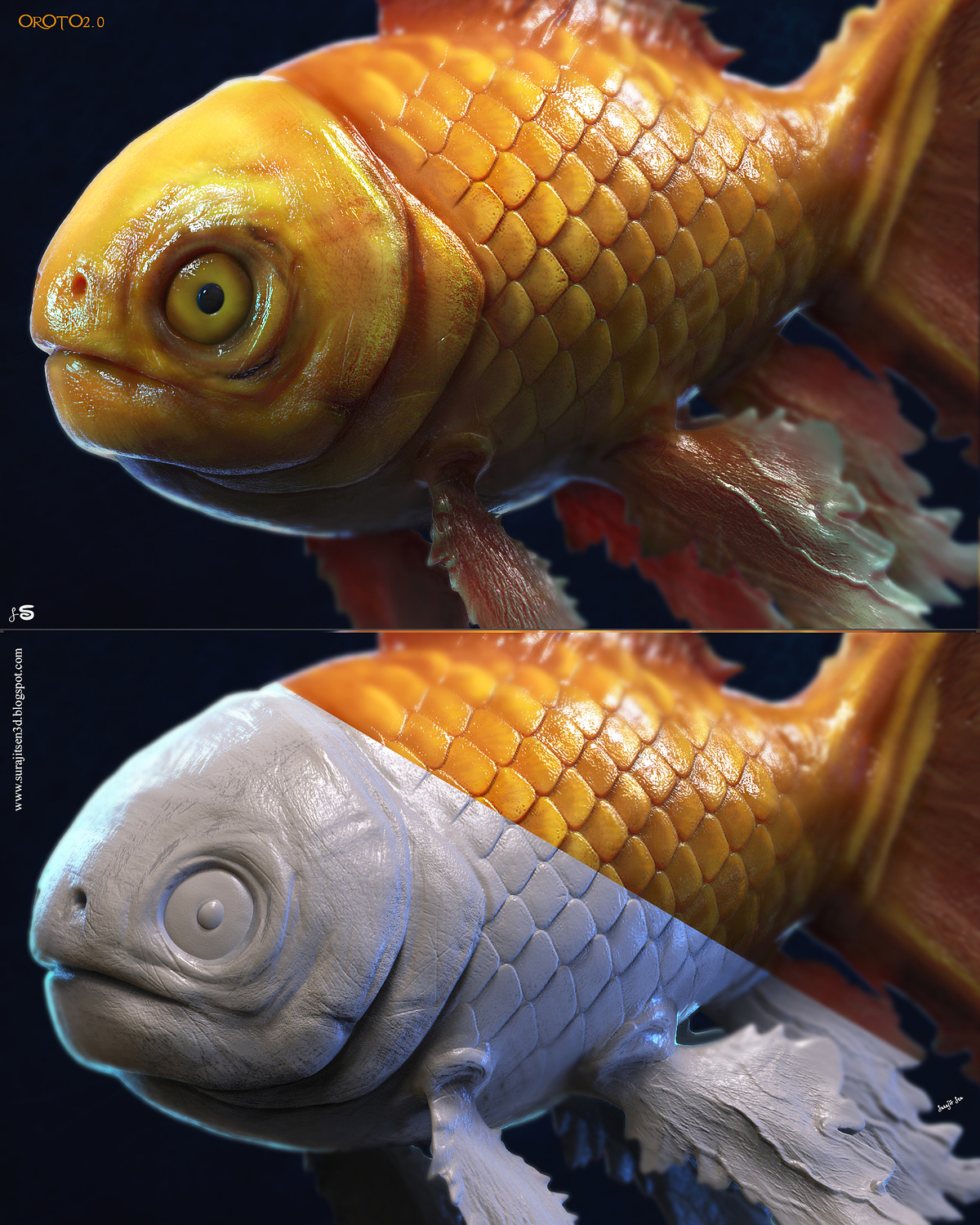 Oroto2.0_Goldfish_CG_Character_by_SurajitSen_Jul2020A_Closed