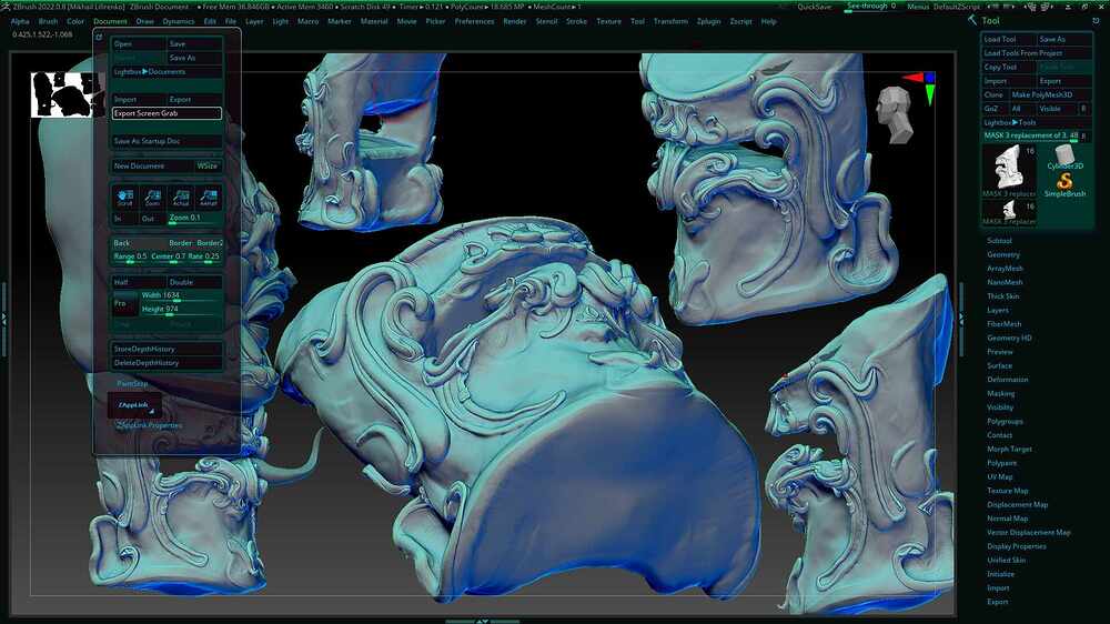 ZBrush ScreenGrab01 mask summer 25