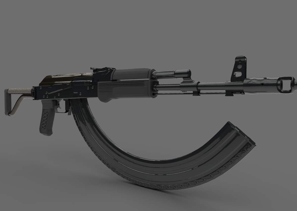 AK74 box modeling - ZBrushCentral