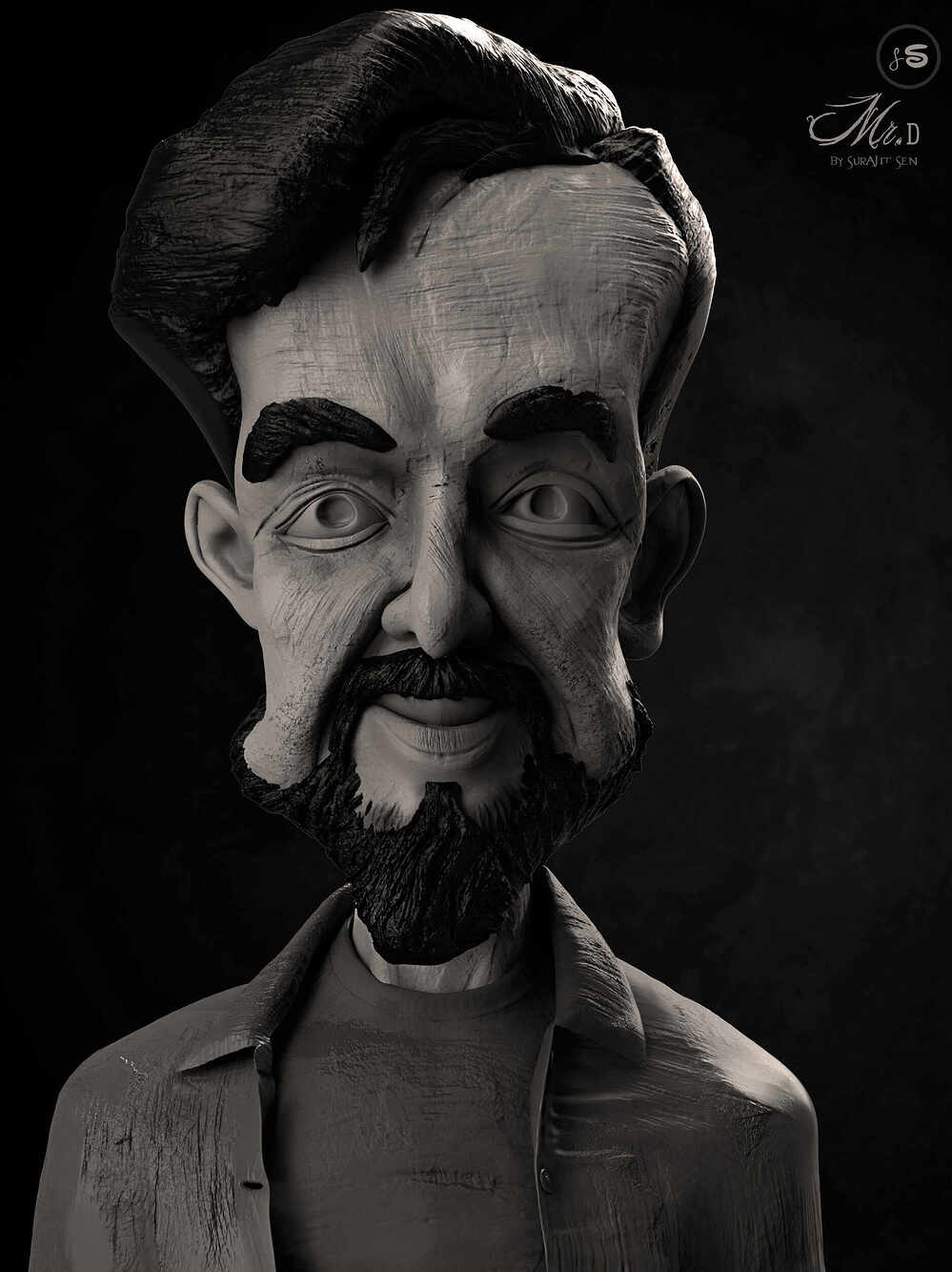 Mr.D_Digital_Sculpture_SurajitSen_Dec2022