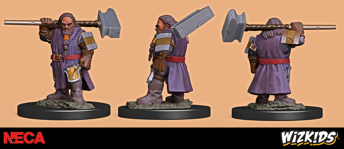 Male Dwarf Cleric Low