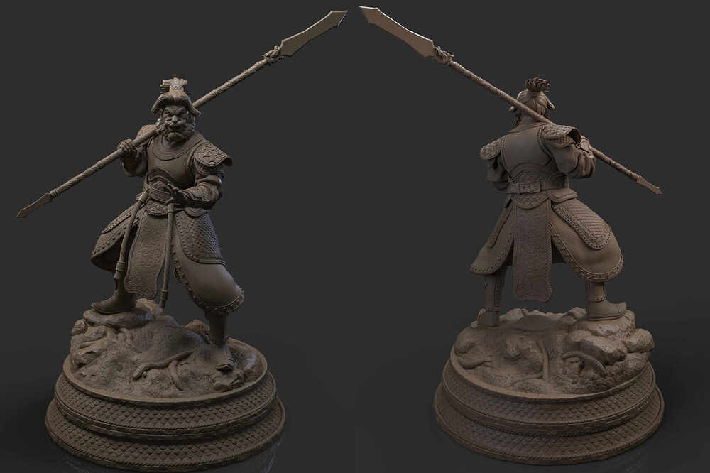 Chinese Statue.316