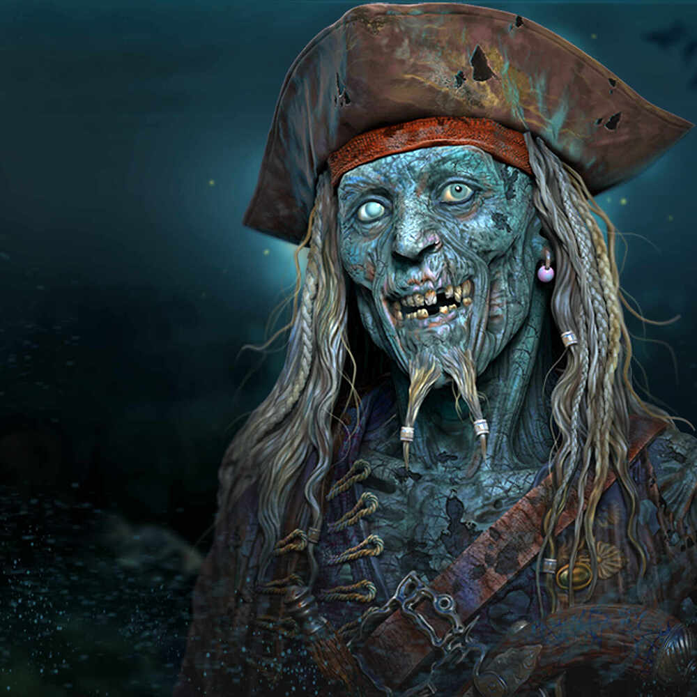 Ghost of Pirate_ZBrush
