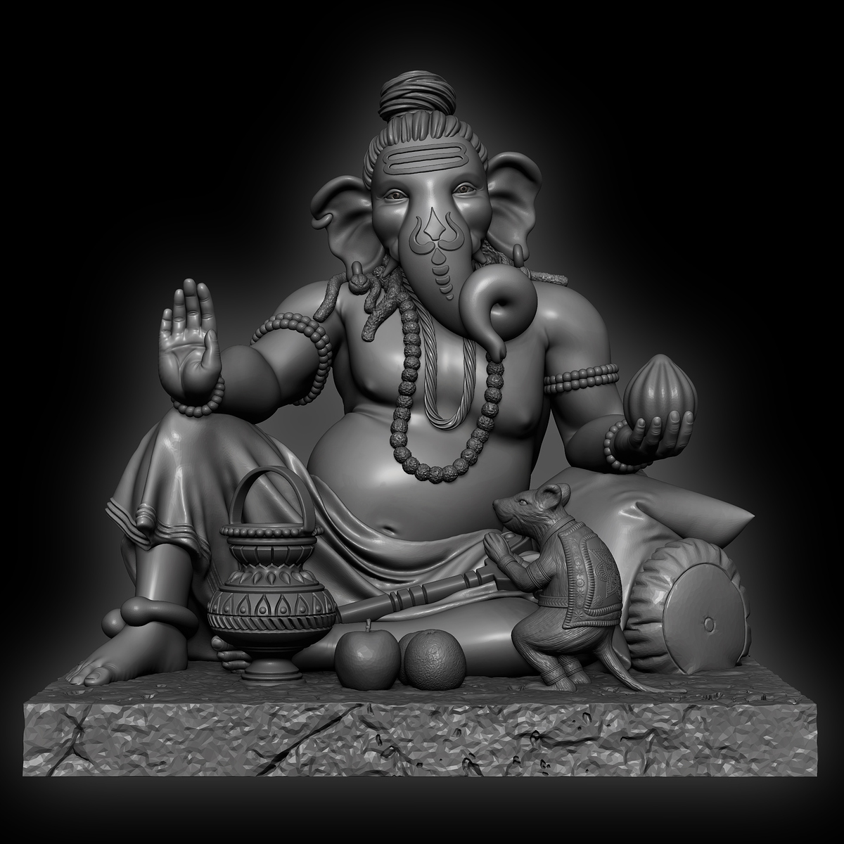 Ganesha-monk
