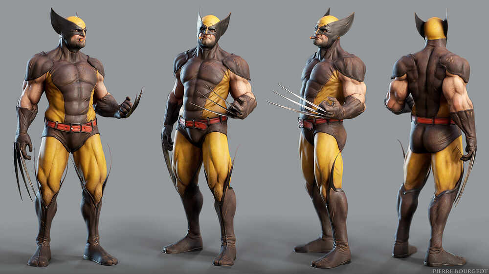 Wolverine_Textured01