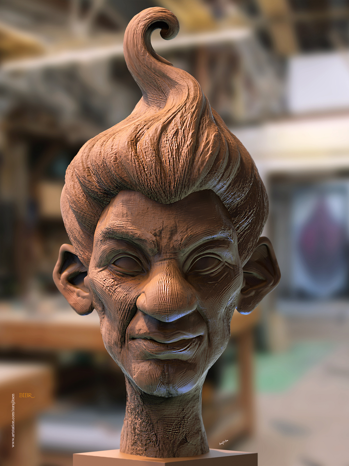 Bibr_Digital_Sculpture_SurajitSen_Oct2020A