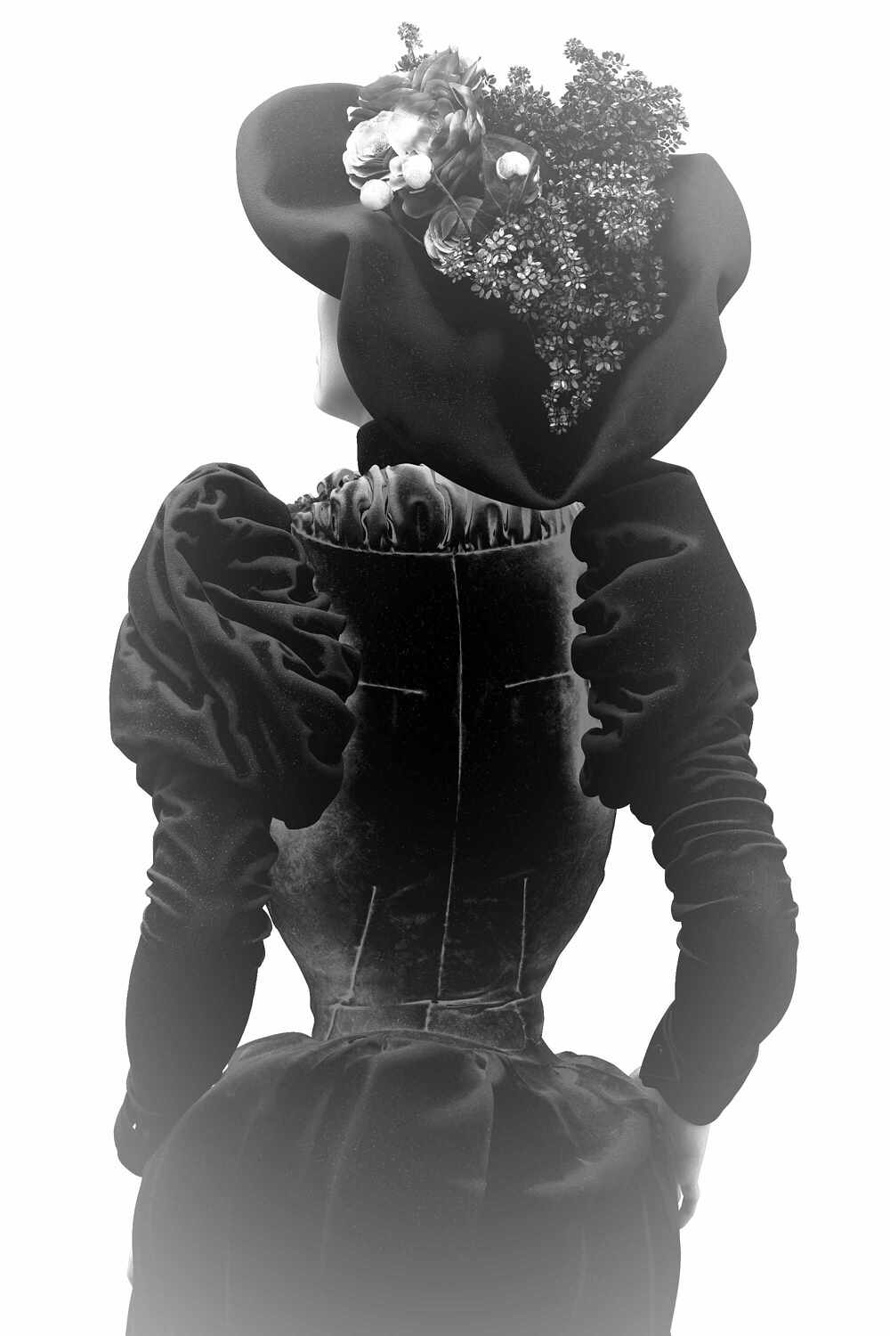 Everything is illusion by Darya Girina_Black_Separate close-up_8