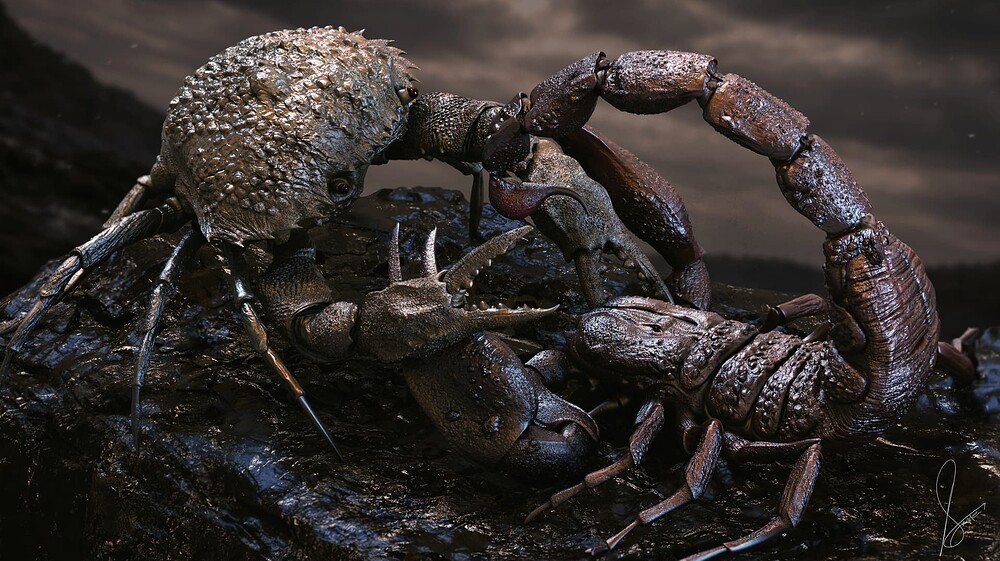 Clash of the Primordial Forms_Digital_Sculpture_SurajitSen_March2026