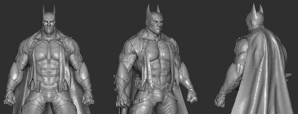 BatmanTorsoGrey